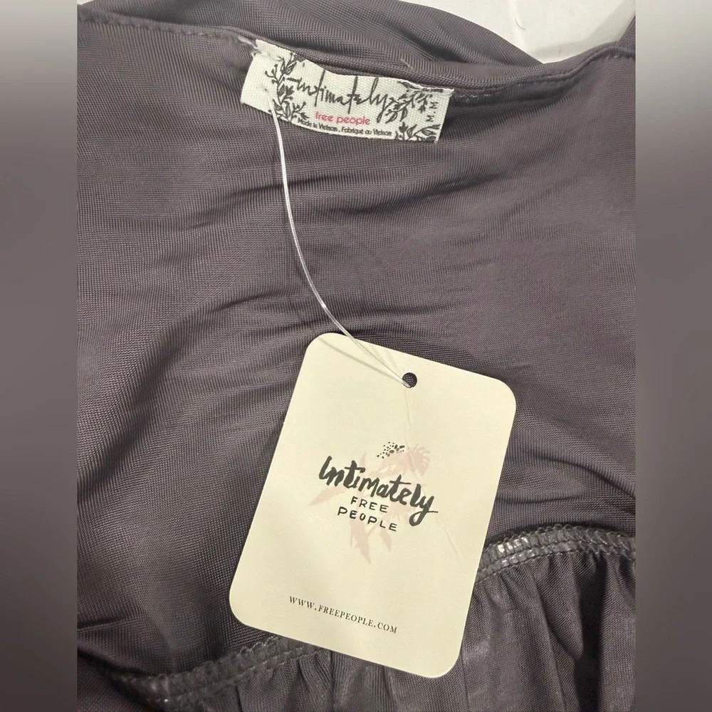 Free people women’s dress mini grey new